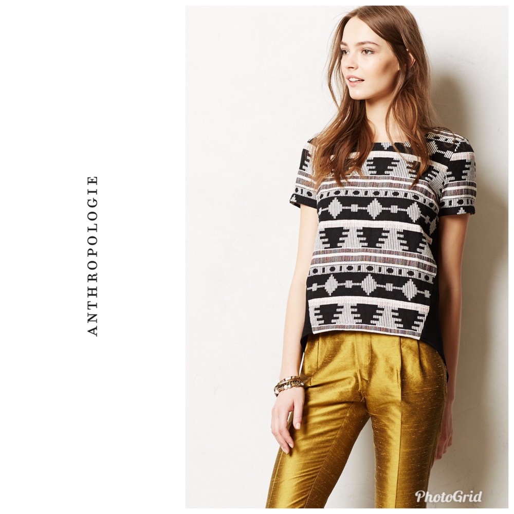 Anthropologie Ellery woven top